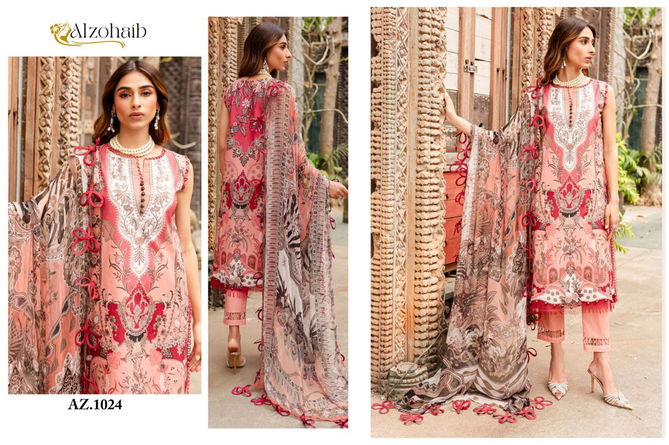 Queen Court Vol 1 By Alzohaib Cotton Pakistani Suits Wholesale Shop In Surat
